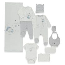 Z1063 К-кт 10ч BE KIND GREY MELANGE 0-3 M