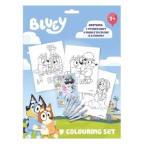 Bluey Сет за оцветяване с тетрадка