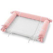 MUSLIN  Повивалник текст. 97х47х15 pink lady