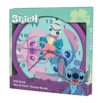 Stitch Стенен часовник Undercover Stitch & Angel