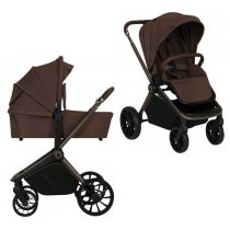 Бебешка количка 2в1 MIKA PLUS Mocha Mousse
