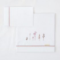 К-кт чаршафи 3бр NIZA 60x120 White/Purple