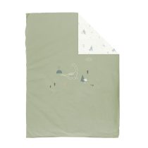 Одеяло за люлка TREX 80x100 White/Green