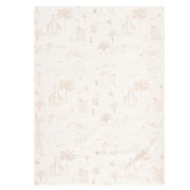 Чаршаф с ластик трико NOE 50x80 White/Linen