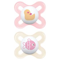 Залъгалка Start Розова Cute 0-2 месеца 2бр