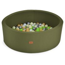 Басейн с 200 топки тъмно зелен - BP02-5-Moni Toys