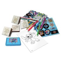 Творческа раница Stitch с 10 миещи се флумастера