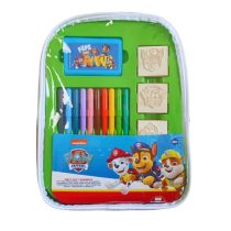 Творческа раница Paw Patrol с 10 миещи се флумастера