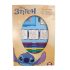 Творчески комплект Stitch със 7 цветни флумастера и 4 печата