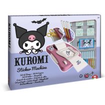 Комплект за създаване на стикери Kuromi с 12 флумастери