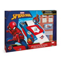 Комплект за създаване на стикери Spiderman с 12 флумастери