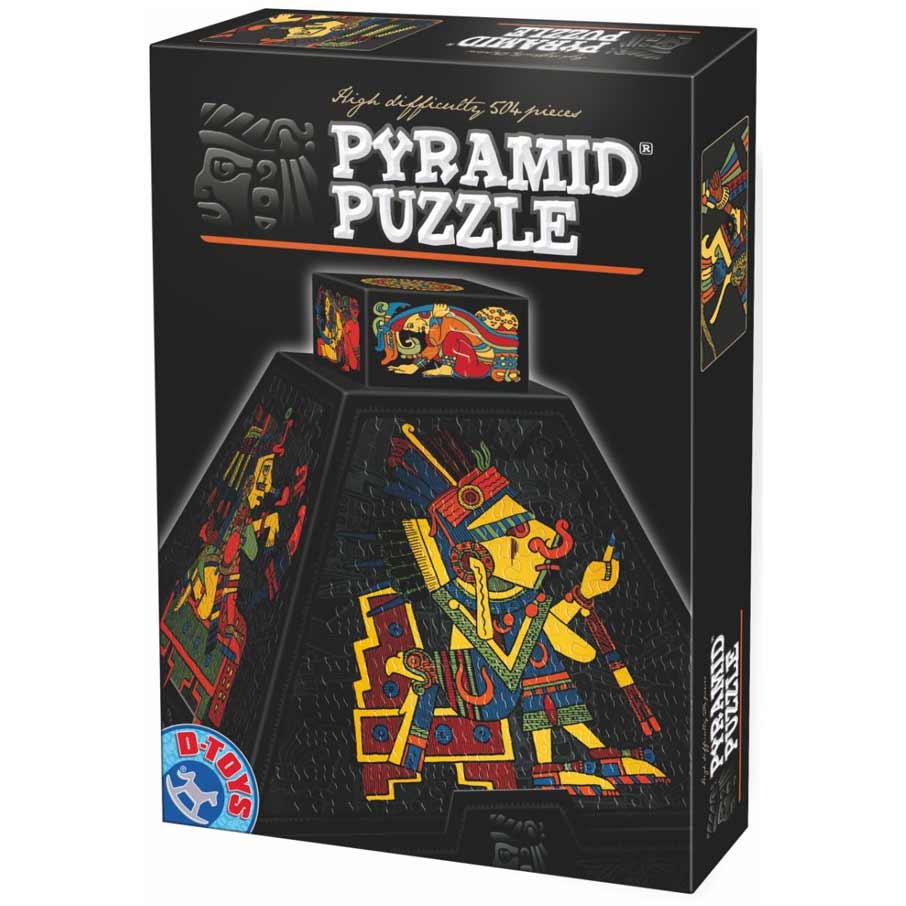 Пирамидален пъзел D-Toys от 504 части – Египет IV