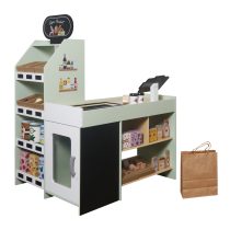 Дървена Магазин за симулации W10A214D-Moni Toys