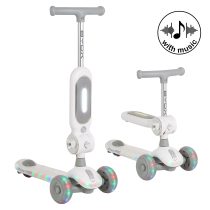 Тротинетка 2in1 StreetPro grey-Byox