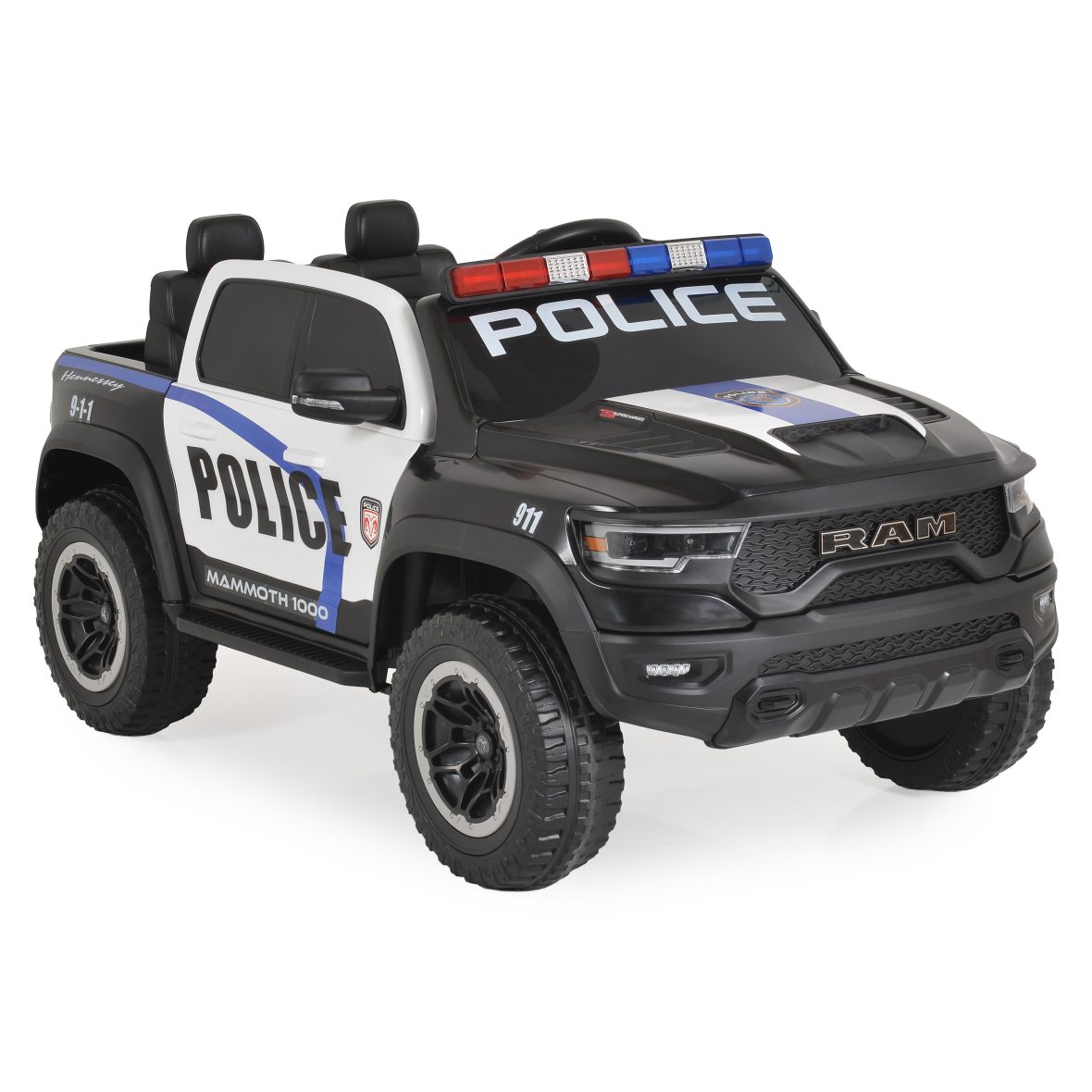 Акумулаторен джип Ram Mammoth 1000 черен