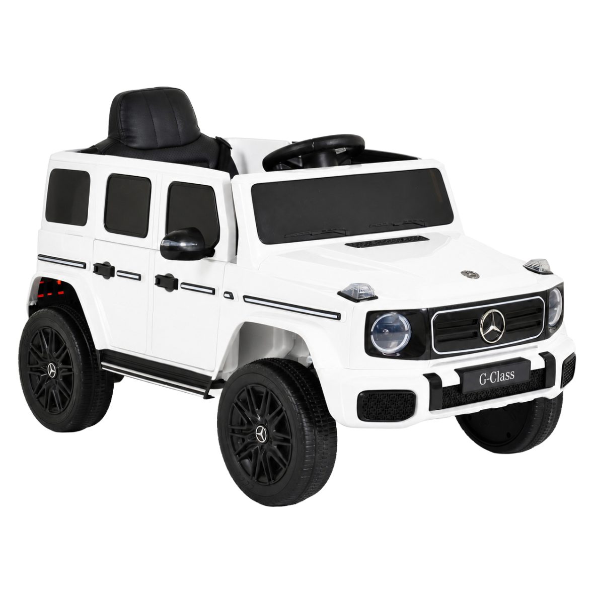 Акумулаторен джип Mercedes Benz G580, white