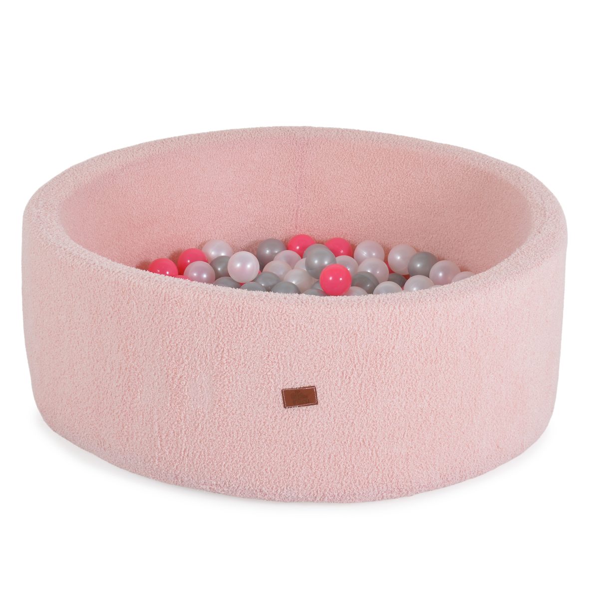 Мек басейн Boucle с 200 топки Light-Pink