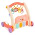 Играчка за прохождане 2в1 Melody Walker pink-Moni Toys