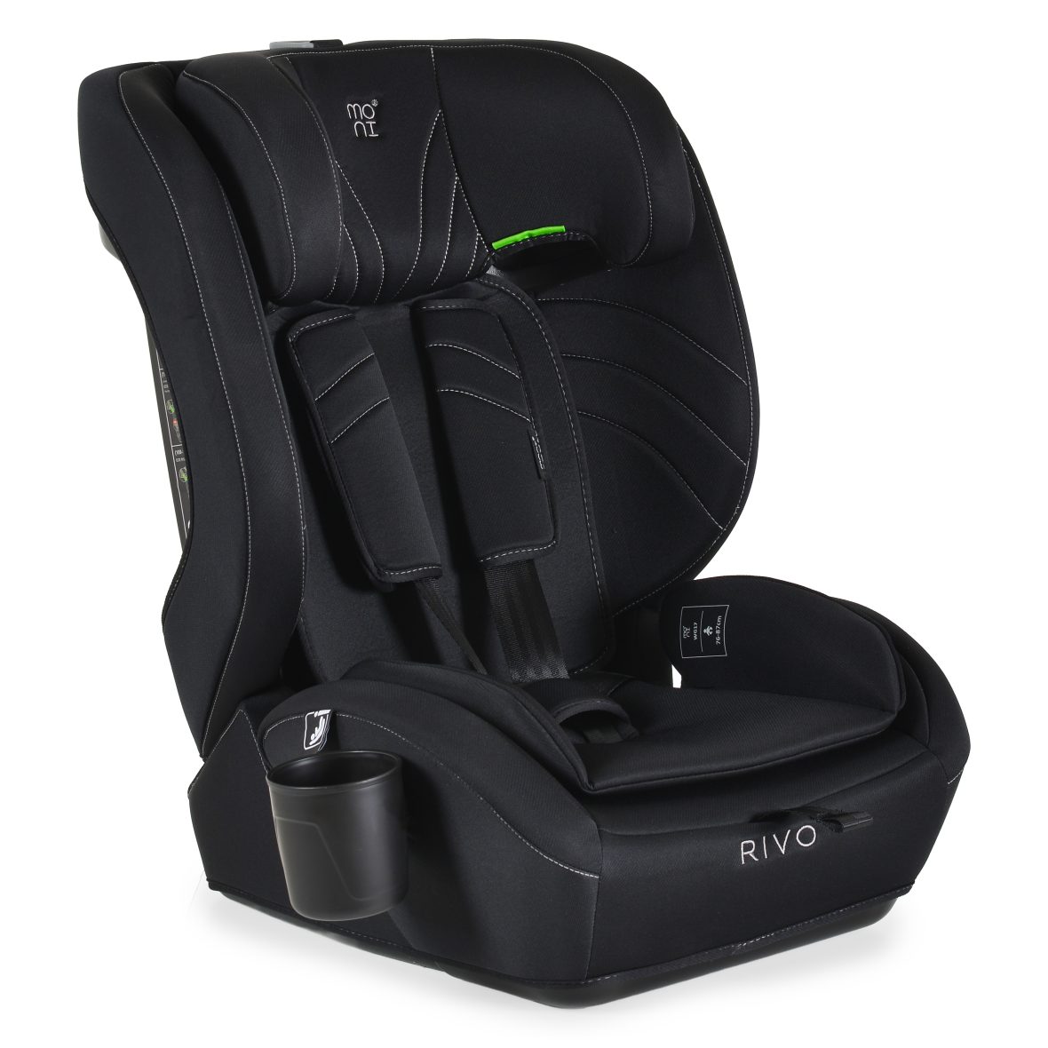 Стол за кола Rivo 76-150см черен