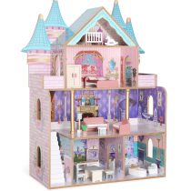 Дървена къща за кукли The Castle 8306-Moni Toys