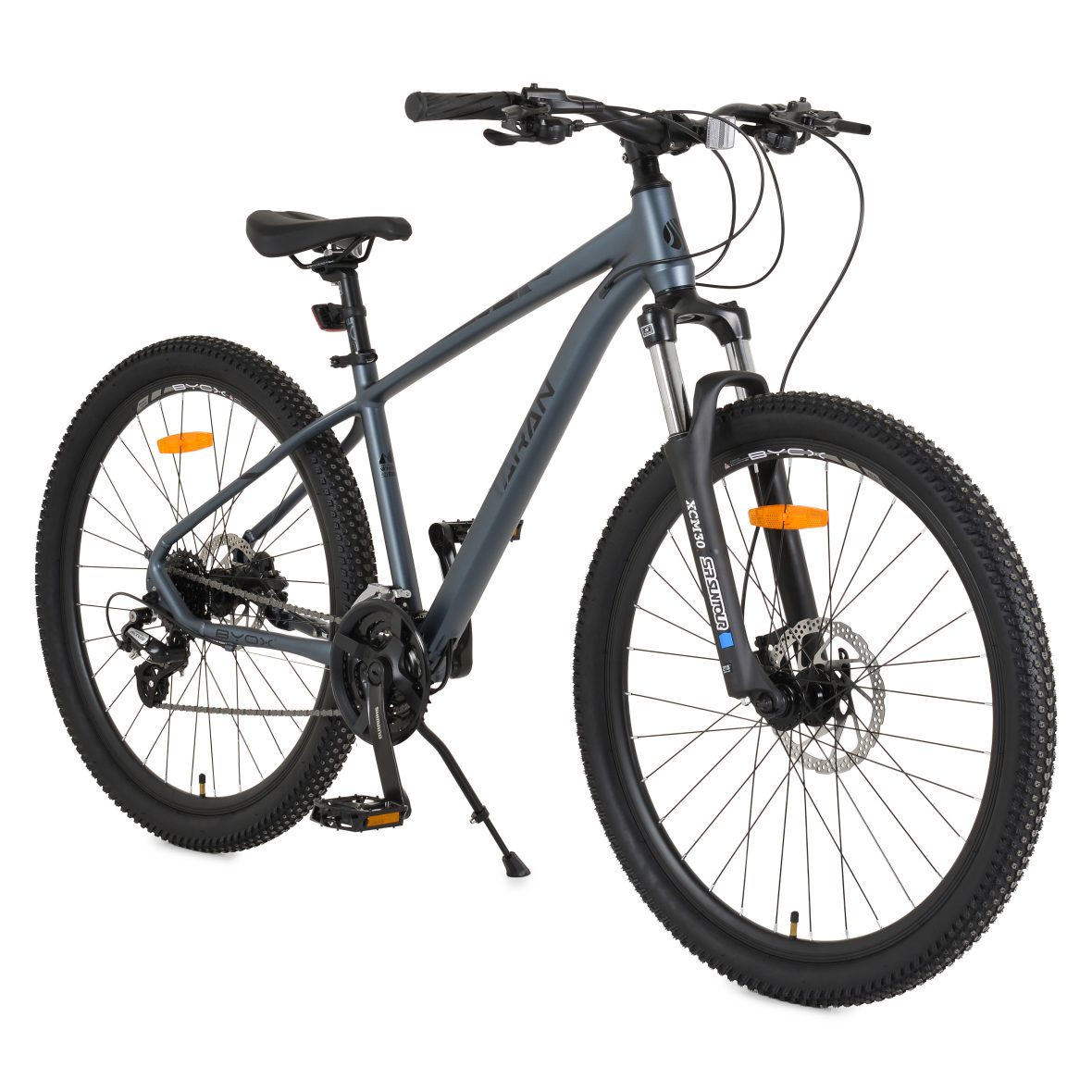 Велосипед със скорости alloy hdb 27.5″ Taran 3*8 Anthracite
